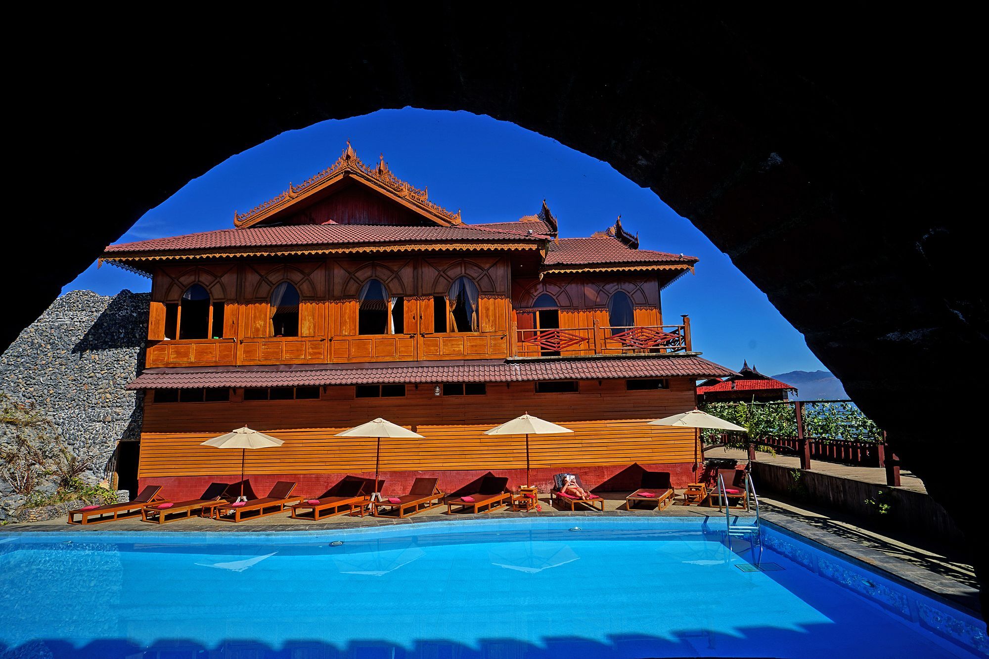 アン ヘリテージ ロッジ&スパ Inle Lake エクステリア 写真